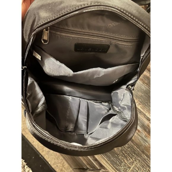 Women Black Polyester Light Weight Small Waterproof Mini Backpack main image 9